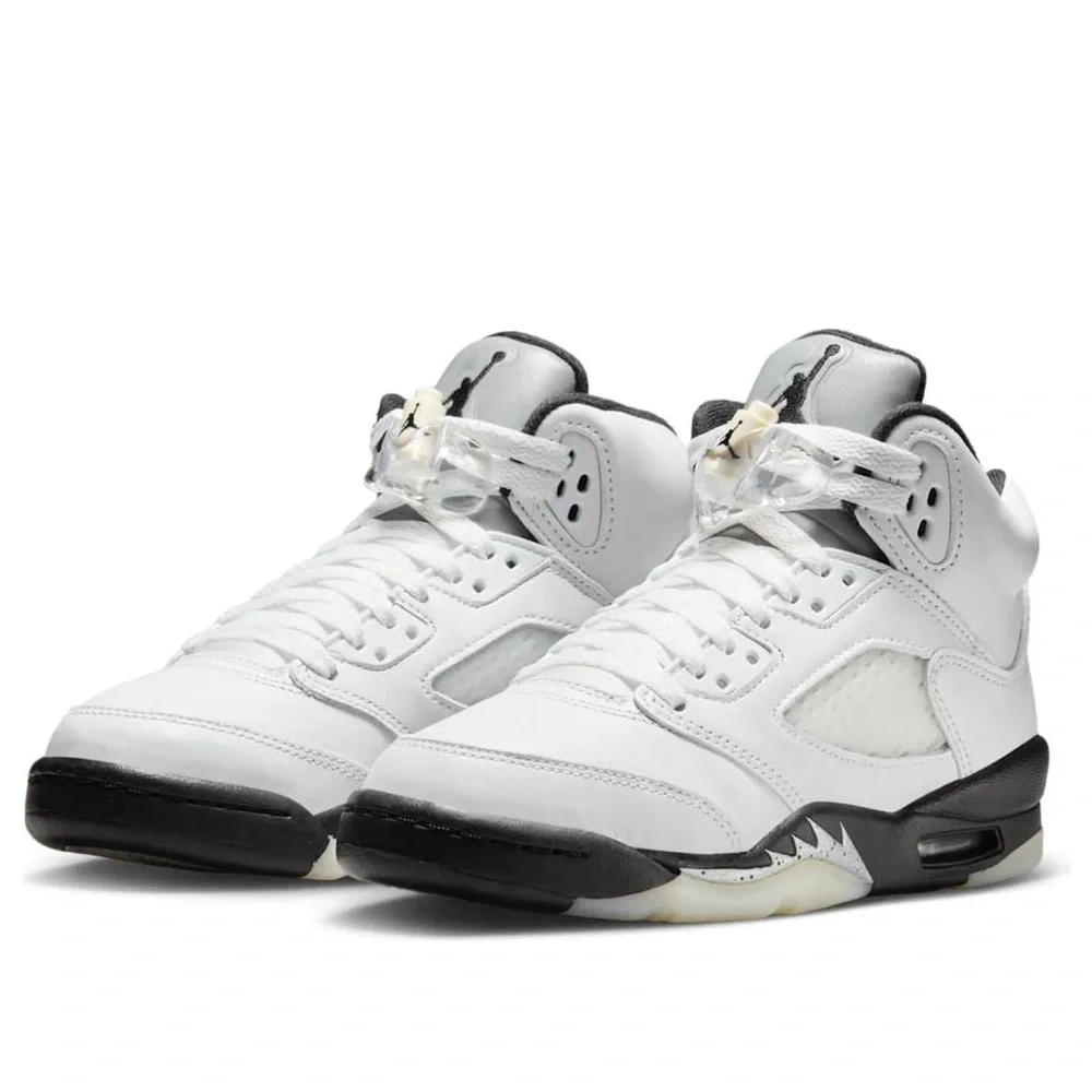 Nike Air Jordan 5 retro reverse silver 440889-110 3PS